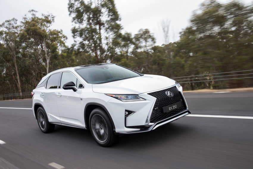 MEGA GALLERY: Lexus RX 350 and RX 450h variants 411388