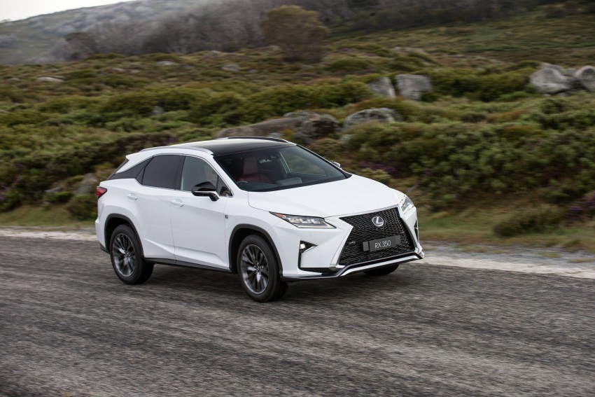 MEGA GALLERY: Lexus RX 350 and RX 450h variants 411378