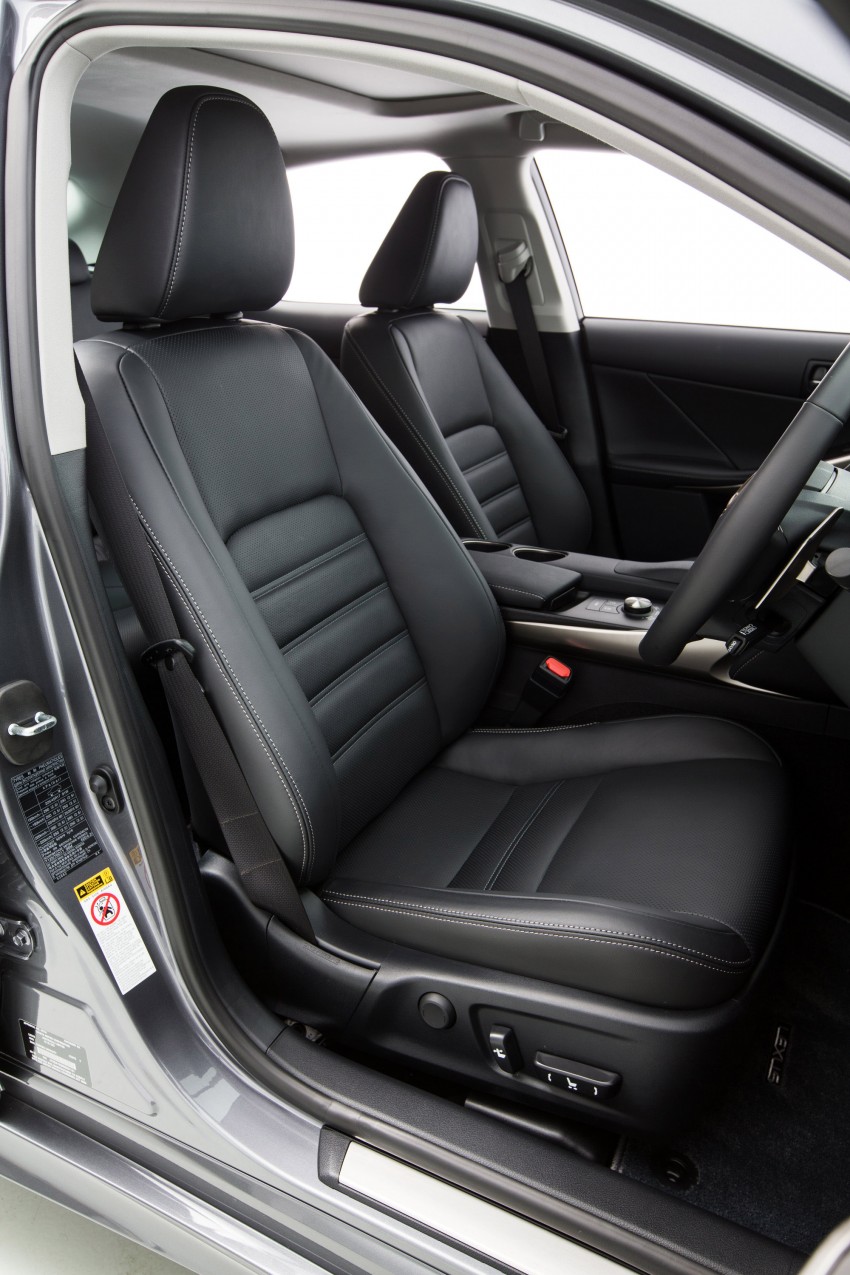 Lexus IS 200t specs listed on Lexus Malaysia’s site 383049