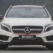 GALLERY: Mercedes-Benz A, CLA and GLA 45 AMG
