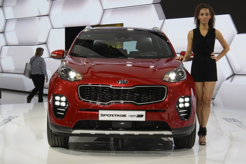 Frankfurt 2015: 2016 Kia Sportage unveiled in the flesh 381230