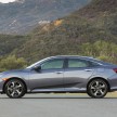 2016 Honda Civic – full technical details on the 10th gen sedan, which benchmarks the 3 Series, C-Class