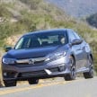 2016 Honda Civic – full technical details on the 10th gen sedan, which benchmarks the 3 Series, C-Class