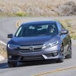 2016 Honda Civic – full technical details on the 10th gen sedan, which benchmarks the 3 Series, C-Class