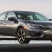 2016 Honda Civic – full technical details on the 10th gen sedan, which benchmarks the 3 Series, C-Class