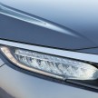 2016 Honda Civic – full technical details on the 10th gen sedan, which benchmarks the 3 Series, C-Class