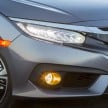 2016 Honda Civic – full technical details on the 10th gen sedan, which benchmarks the 3 Series, C-Class