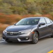 2016 Honda Civic – full technical details on the 10th gen sedan, which benchmarks the 3 Series, C-Class
