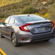2016 Honda Civic – full technical details on the 10th gen sedan, which benchmarks the 3 Series, C-Class