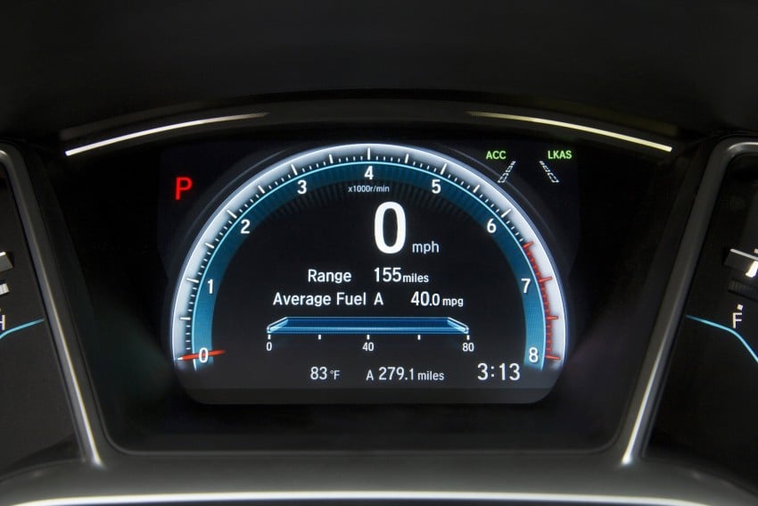 2016 Honda Civic – full technical details on the 10th gen sedan, which benchmarks the 3 Series, C-Class 394111