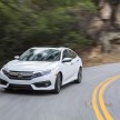 2016 Honda Civic – full technical details on the 10th gen sedan, which benchmarks the 3 Series, C-Class