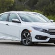 2016 Honda Civic – full technical details on the 10th gen sedan, which benchmarks the 3 Series, C-Class