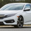 2016 Honda Civic – full technical details on the 10th gen sedan, which benchmarks the 3 Series, C-Class