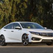 2016 Honda Civic – full technical details on the 10th gen sedan, which benchmarks the 3 Series, C-Class