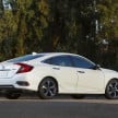 2016 Honda Civic – full technical details on the 10th gen sedan, which benchmarks the 3 Series, C-Class