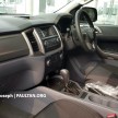 SPIED: Facelifted Ford Ranger in D’sara showroom