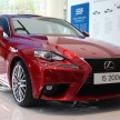 GALLERY: Lexus IS 200t Luxury spec in showroom