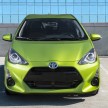 2016 Toyota Prius c gets Safety Sense, special edition
