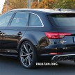 SPIED: Next-gen Audi RS4 Avant dons S4 suit for tests