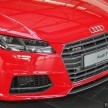 GALLERY: Audi TTS quattro in Malaysian showroom