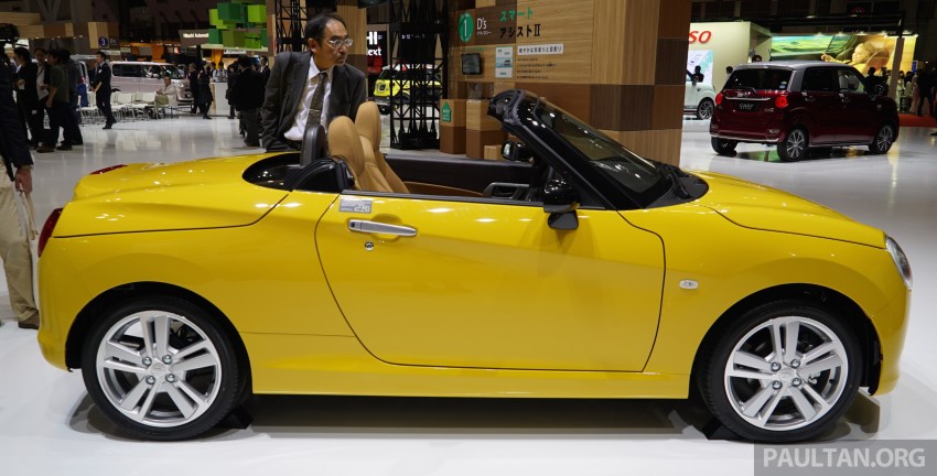 Tokyo 2015: Daihatsu Copen Cero folding roof video 400213