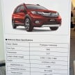 Honda BR-V – first drive impressions, interior details