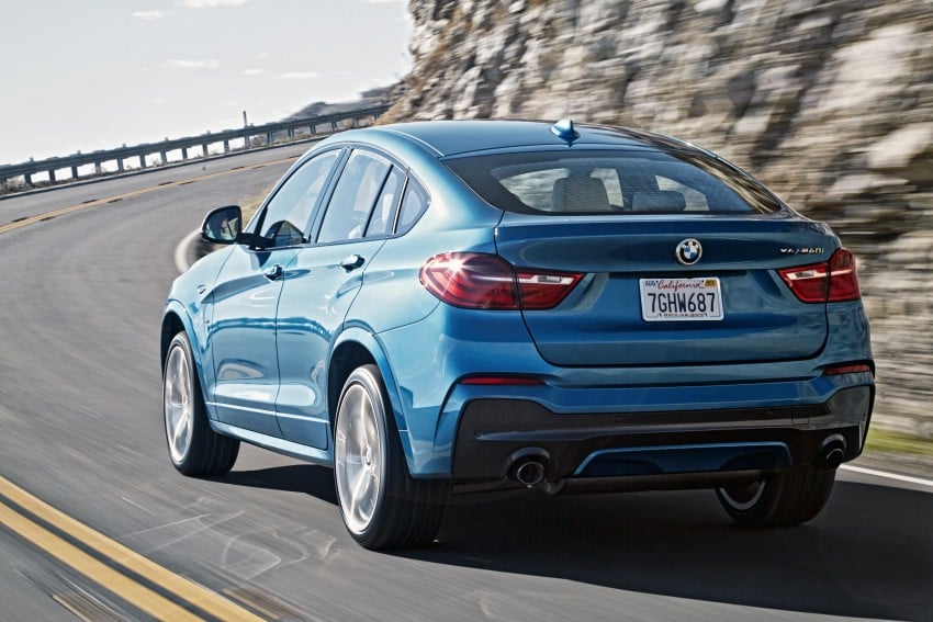 BMW X4 M40i unveiled – 360 hp, 0-100 km/h in 4.9 sec 386119