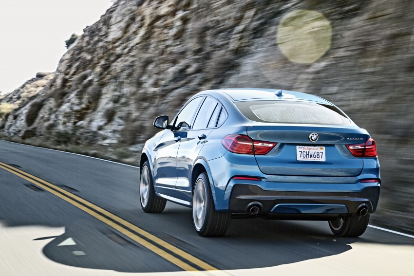 BMW X4 M40i unveiled – 360 hp, 0-100 km/h in 4.9 sec 386098