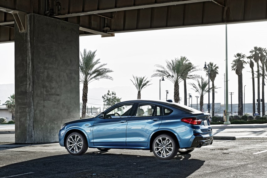 BMW X4 M40i unveiled – 360 hp, 0-100 km/h in 4.9 sec 386060