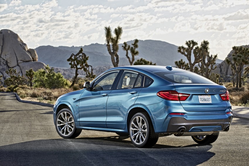 BMW X4 M40i unveiled – 360 hp, 0-100 km/h in 4.9 sec 386075