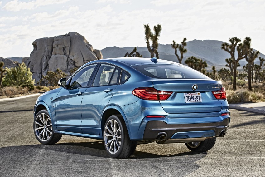 BMW X4 M40i unveiled – 360 hp, 0-100 km/h in 4.9 sec 386068