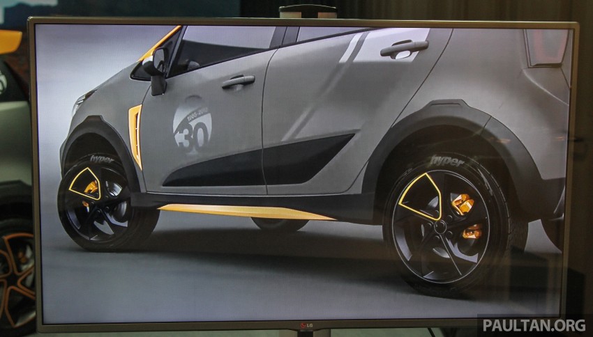 Proton Iriz Active MkII concept shown at <em>Alami Proton</em> 388100