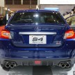 Tokyo 2015: Subaru WRX S4 SporVita revealed