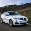 BMW X4 M40i unveiled – 360 hp, 0-100 km/h in 4.9 sec