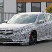 SPIED: Next-gen Honda Civic Type R 5-door hatchback