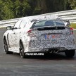 SPIED: Next-gen Honda Civic Type R 5-door hatchback