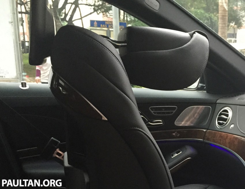 Battle of the lounge seats: W222 Mercedes-Benz S-Class and G11 BMW 7-Series rear seats compared 386527