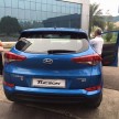 2016 Hyundai Tucson preliminary specs announced – two trims, estimated prices from RM130k to RM144k