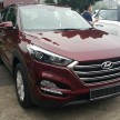 2016 Hyundai Tucson preliminary specs announced – two trims, estimated prices from RM130k to RM144k
