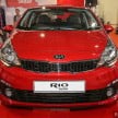 Kia Rio Sedan officially launched in M’sia – RM72,888