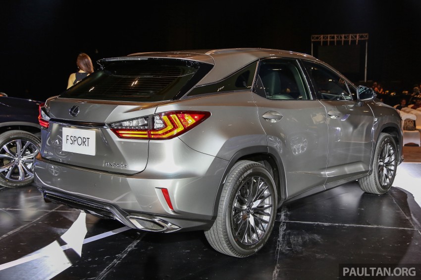New fourth-gen Lexus RX launched in Malaysia – 200t, 350, 450h and F Sport variants, from RM389k 406791