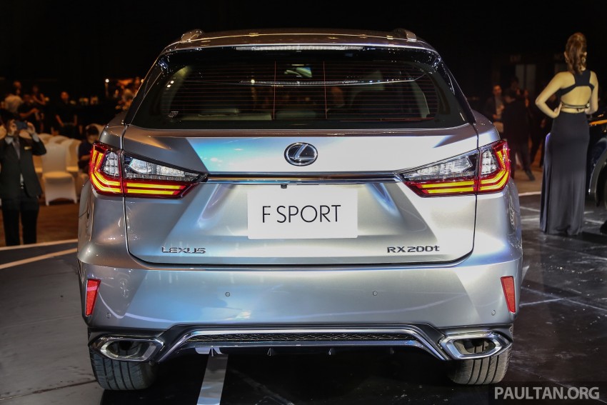 New fourth-gen Lexus RX launched in Malaysia – 200t, 350, 450h and F Sport variants, from RM389k 406797