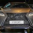 New fourth-gen Lexus RX launched in Malaysia – 200t, 350, 450h and F Sport variants, from RM389k