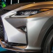 New fourth-gen Lexus RX launched in Malaysia – 200t, 350, 450h and F Sport variants, from RM389k