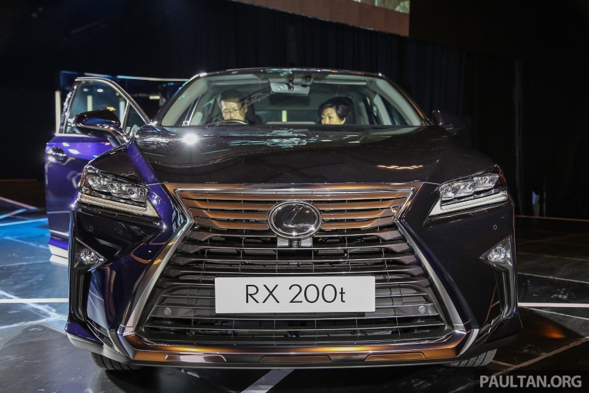 New fourth-gen Lexus RX launched in Malaysia – 200t, 350, 450h and F Sport variants, from RM389k 406565