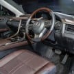 New fourth-gen Lexus RX launched in Malaysia – 200t, 350, 450h and F Sport variants, from RM389k