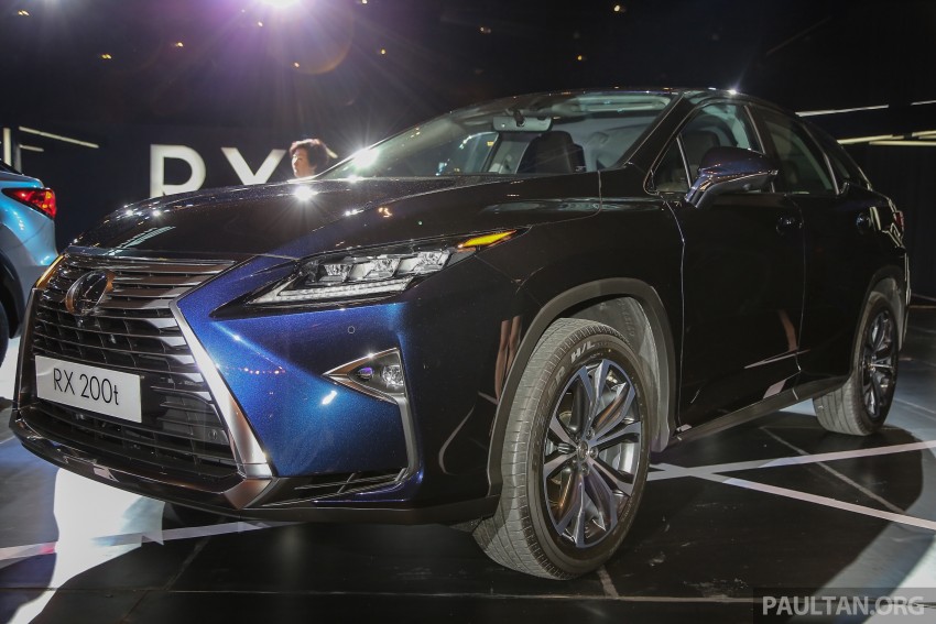 New fourth-gen Lexus RX launched in Malaysia – 200t, 350, 450h and F Sport variants, from RM389k 406566