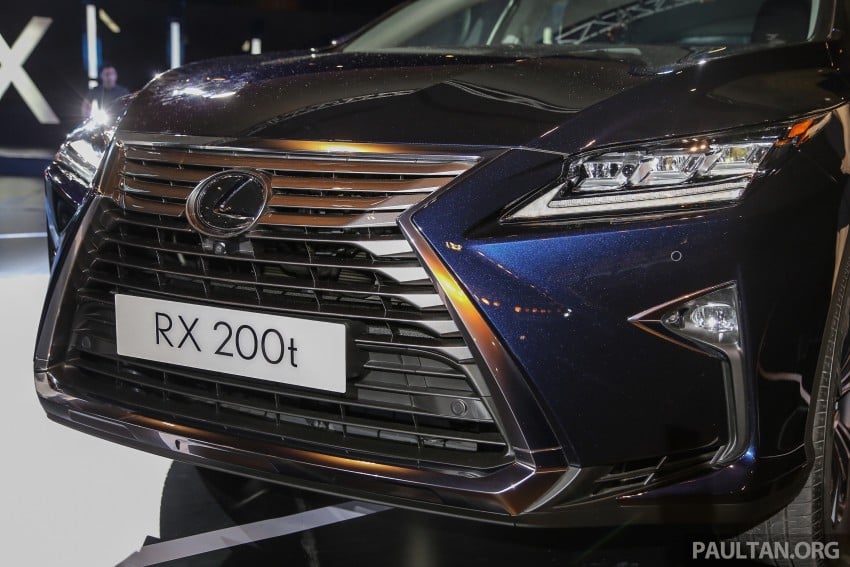 New fourth-gen Lexus RX launched in Malaysia – 200t, 350, 450h and F Sport variants, from RM389k 406567