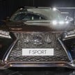 New fourth-gen Lexus RX launched in Malaysia – 200t, 350, 450h and F Sport variants, from RM389k