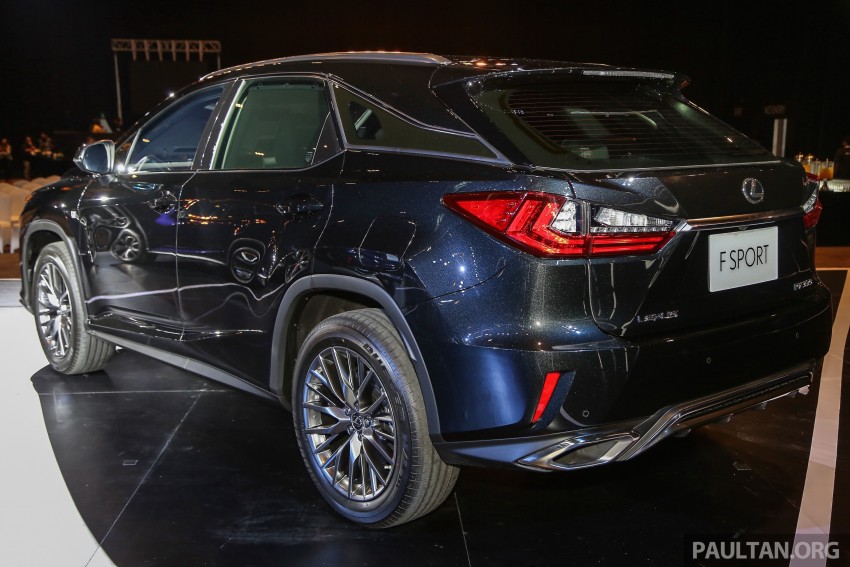 New fourth-gen Lexus RX launched in Malaysia – 200t, 350, 450h and F Sport variants, from RM389k 406597